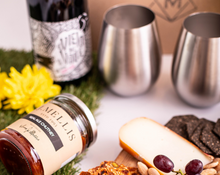 Load image into Gallery viewer, Picnic at Home Hamper with Wine & Treats