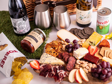 Load image into Gallery viewer, The Picnic at Home Hamper with Cheese & Charcuterie